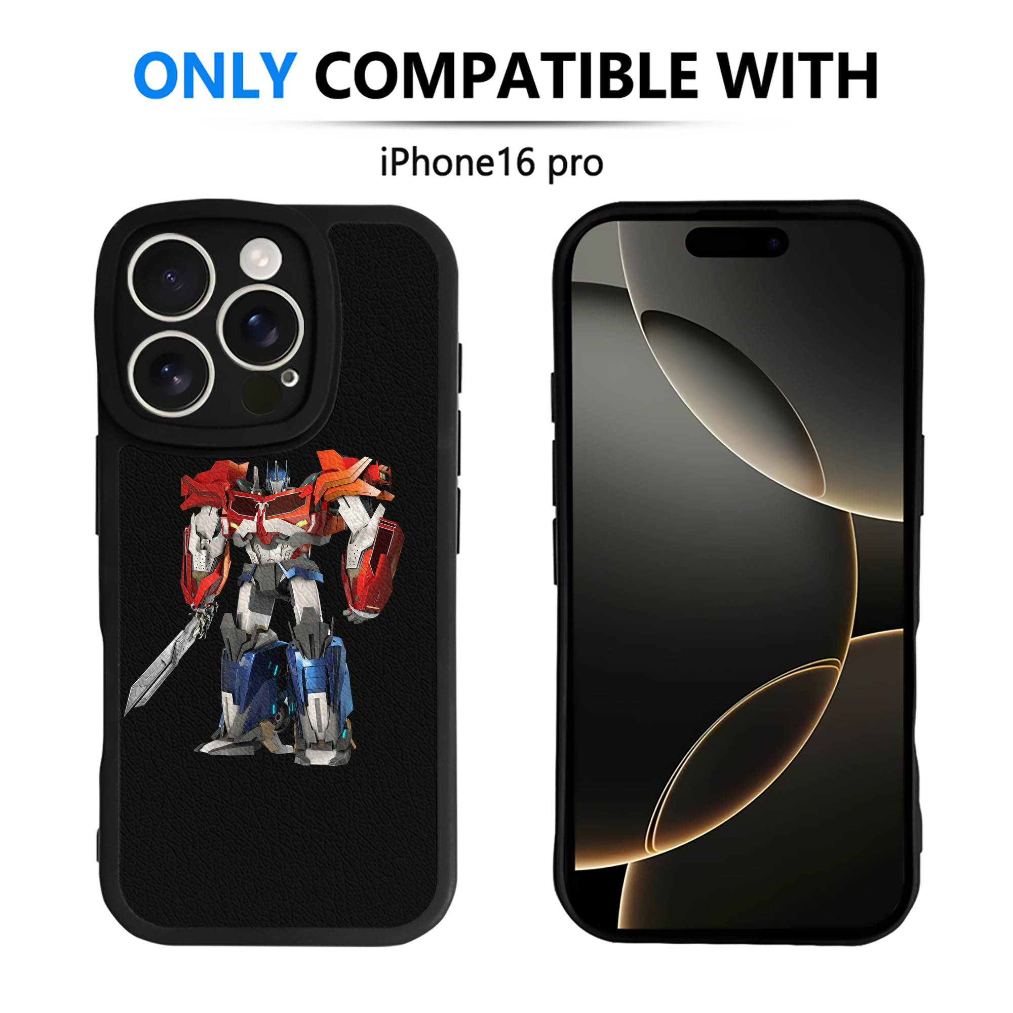 （画像用）  【iPhone 16シリーズ対応】シリコンスマホケース（レザー調） 材質：シリコン